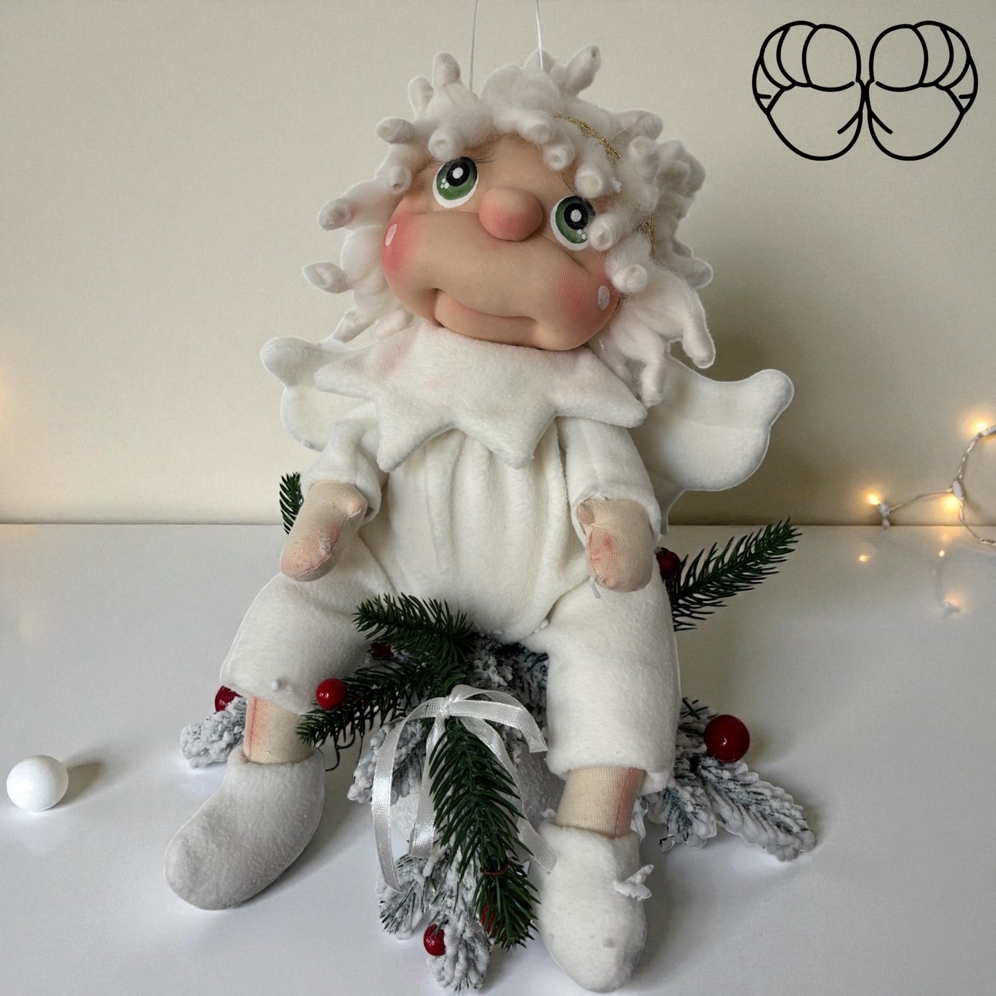 Cartamodello Angelo Natalizio