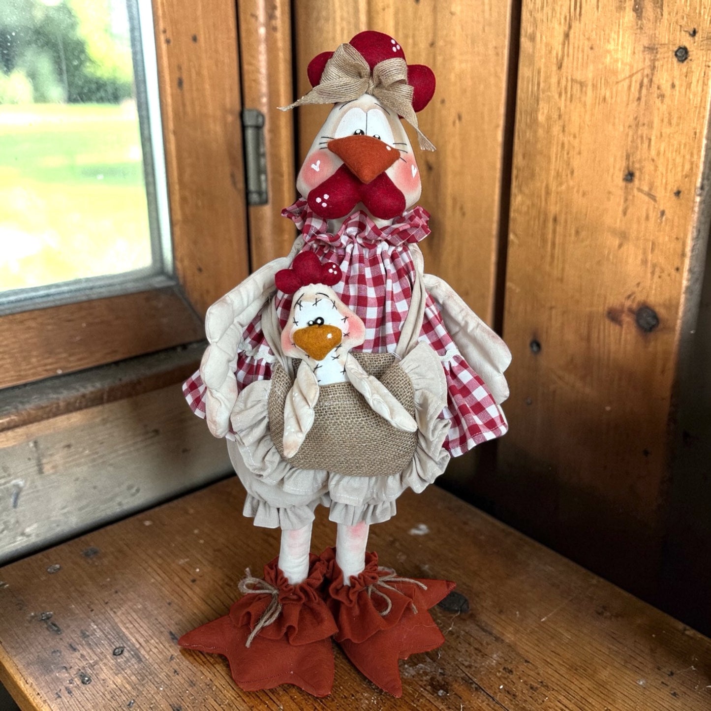 Cartamodello Gallina Kokodè in Piedi