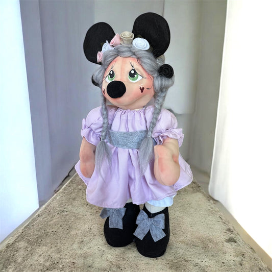 Cartamodello Topolina in piedi