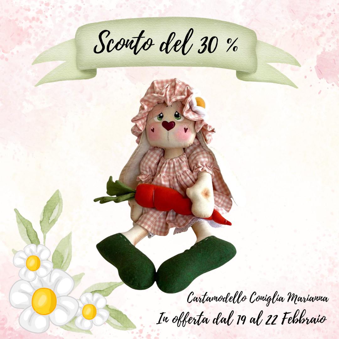 Cartamodello Coniglia Marianna