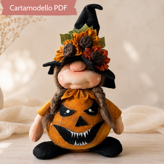 Cartamodello Gnoma Zucca