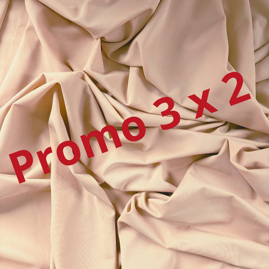 PROMO 3x2 Lycra / Poliammide Color Carne