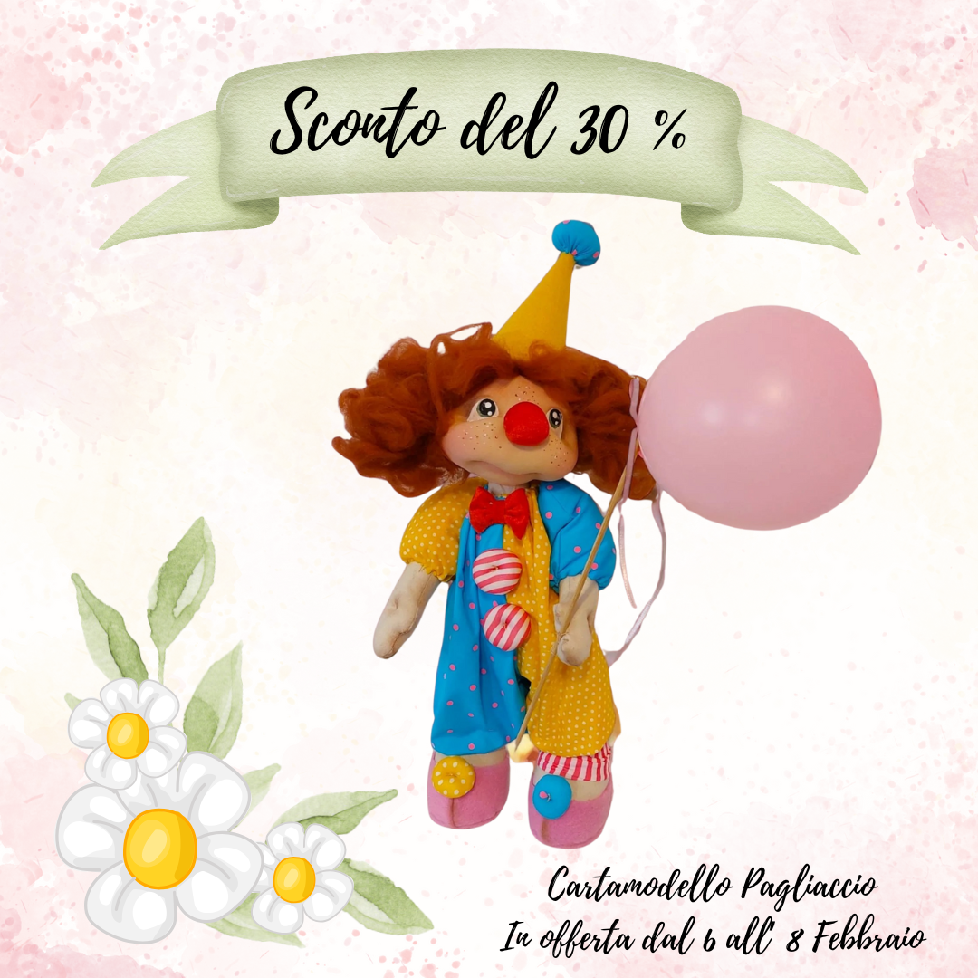 Cartamodello Pagliaccio