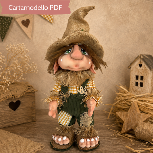 Cartamodello Gnomo Spaventapasseri